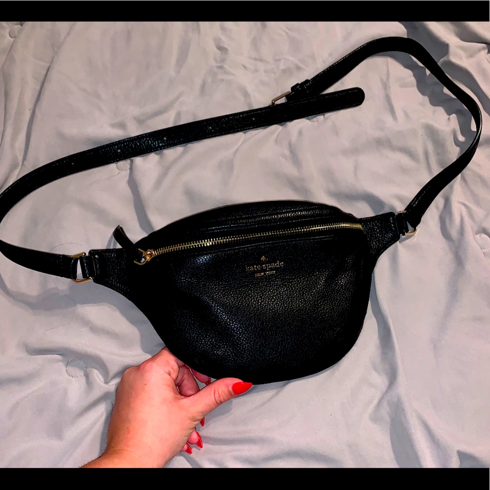 Black Kate spade fanny pack